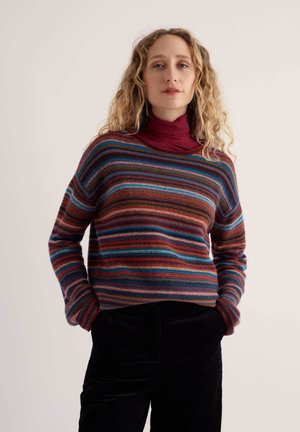 Seasalt Cornwall, SEASALT CORNWALL FRUITY JUMPER II - Pullover - orange - ripple marks dk terracotta mix