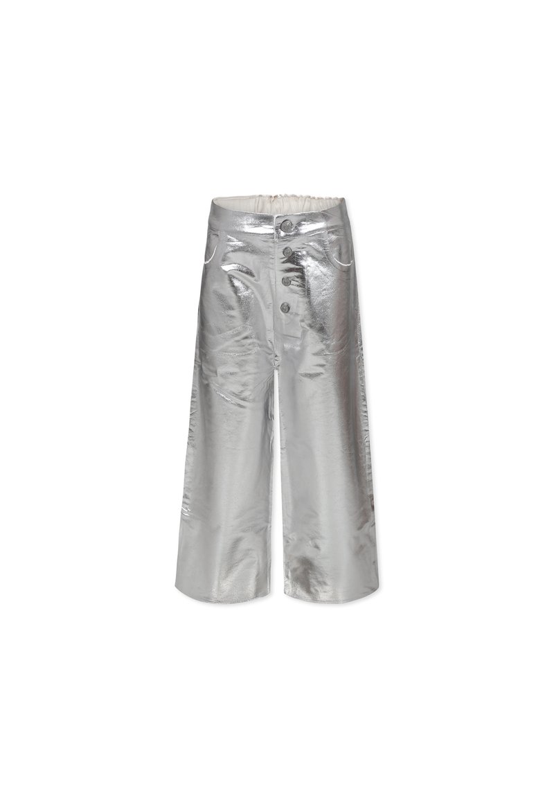 MM6 Maison Margiela Broek zilverkleurig