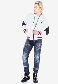 Cipo & Baxx Blouson Bomber - white