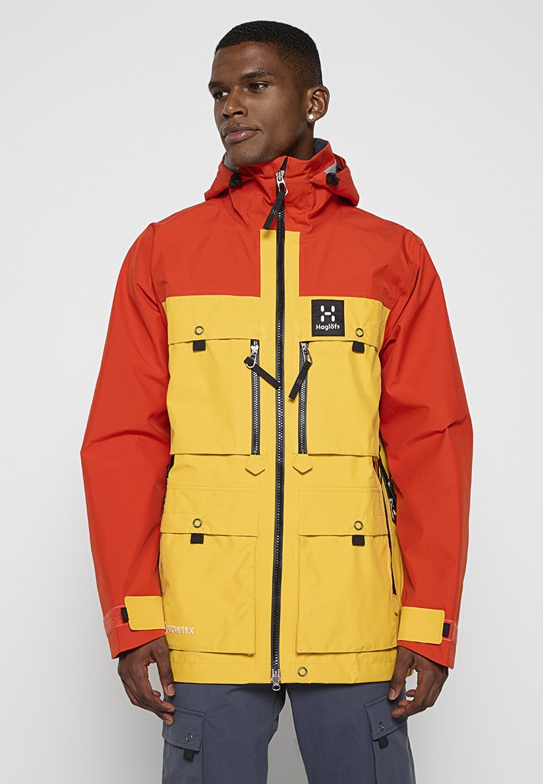 Haglöfs Hardshell-jas geel Haglöfs Hardshell-jas geel