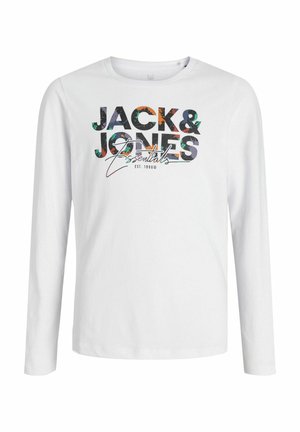 LANGARM - LOGO - Long sleeved top - white