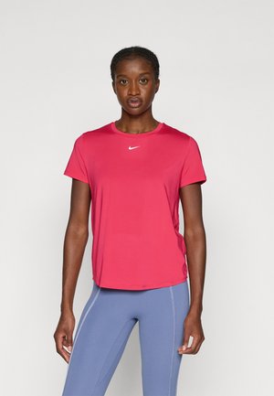 ONE CLASSIC TOP - T-shirt till träning - rush pink/white