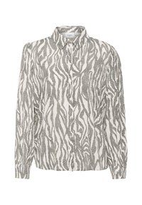 VEGA - Blúzka so zapínaním na gombíky - black zebra graphic