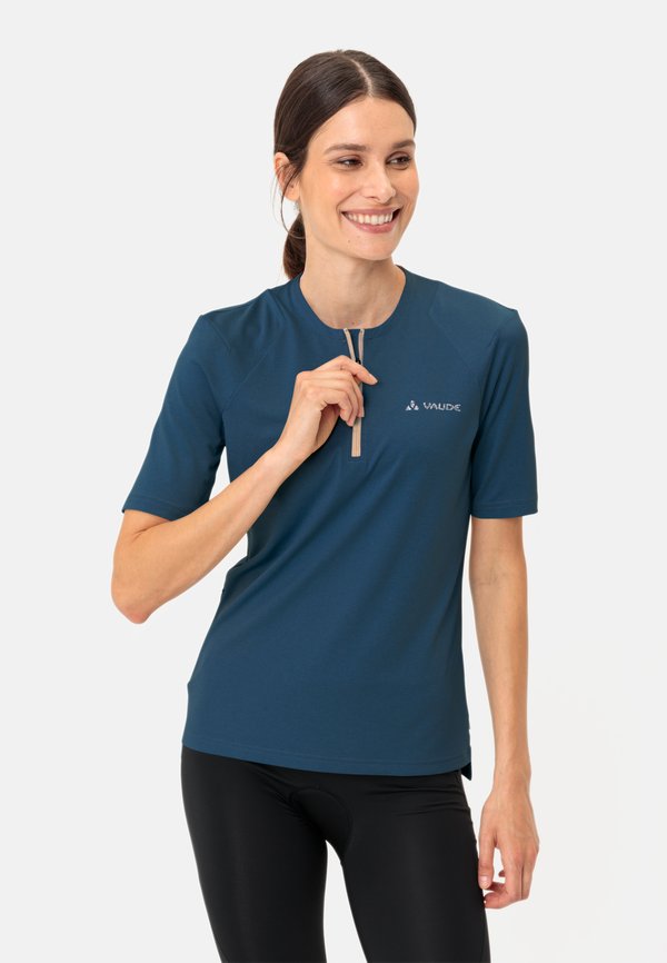 TREMALZO Q-ZIP  - Cycling-Trikot - dark sea