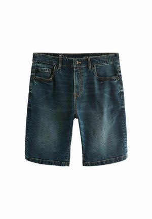 REGULAR FIT - Jeans Shorts - dark blue