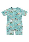 NEKA SWIMSUIT - Fato de banho - light blue