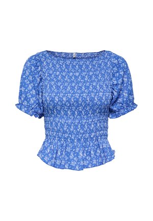 ONLY, ONLMOLLY S/S SMOCK TOP JRS - Blouse - ultramarine