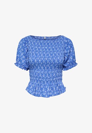ONLY, ONLMOLLY S/S SMOCK TOP JRS - Blouse - ultramarine