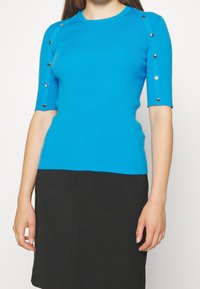 BOSS Triko s potiskem - blue