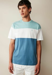 Next BLOCK REGULAR - T-shirts print - blue