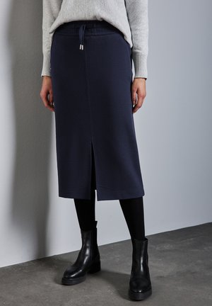 JOGG - Pencil skirt - blau