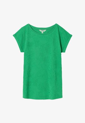FatFace, REGULAR FIT - PALM TREE EMBROIDERED T-SHIRT . - Tričko s potlačou - green