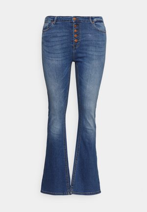 CARLAOLA RETRO FLARED - Jeans bootcut - medium blue denim
