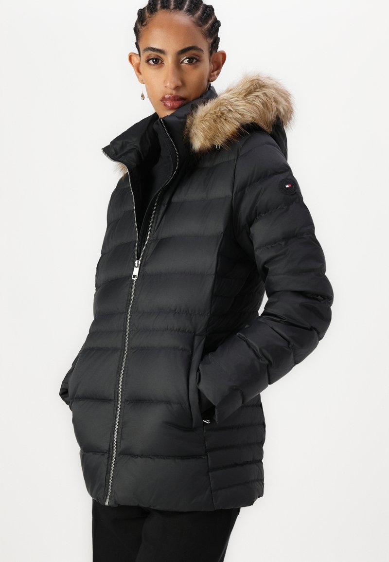 faux fur hilfiger new tyra down