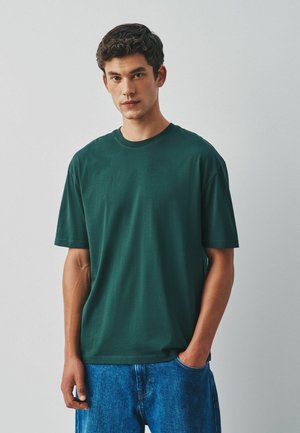 Next, ESSENTIAL CREW NECK T-SHIRT RELAXED FIT - T-Shirt basic - new green
