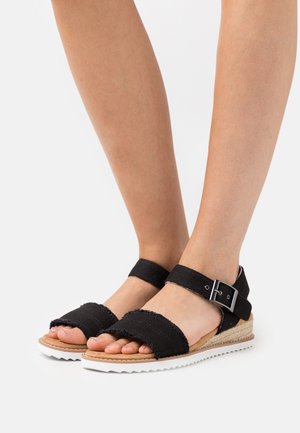 DESERT KISS - Espadrilles - black