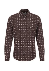 POPLIN - Skjorta - dark brown