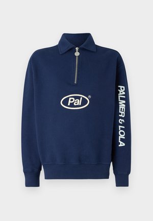 COLLECTION HALF ZIP UNISEX - Sweatshirt - medieval blue