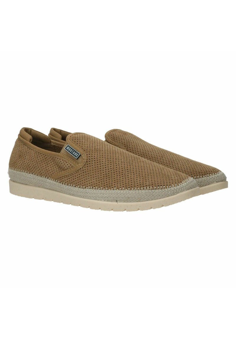 Herren Slipper | Mustang Espadrille beige - YQ52260 Herren Slipper | Mustang Espadrille beige - YQ52260