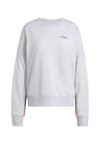 Sweatshirt - light grey heather   active maroon