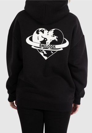 Zip-up sweatshirt - black