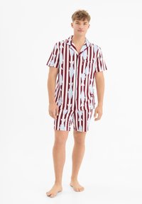 Chelsea Peers FISH STRIPE  SET - Yöasusetti - red