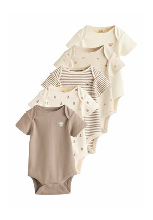 REGULAR FIT - SHORT SLEEVE 5 PACK  . - Body - brown bear