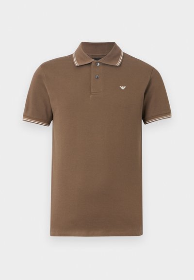 Emporio Armani Polokošeľa - chocolate chip