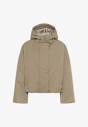 Soaked in Luxury, SLALICIE HOODED JACKET - Veste mi-saison - desert taupe