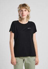 Jack Wolfskin Sport T-shirt - black