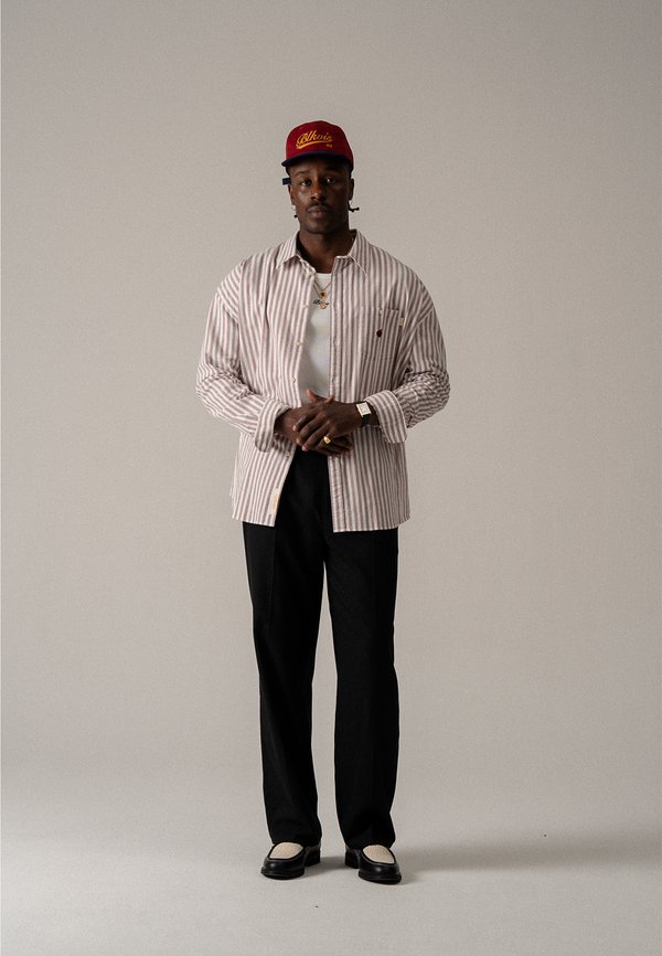 BIG APPLE STRIPED UNISEX - Button-down blouse