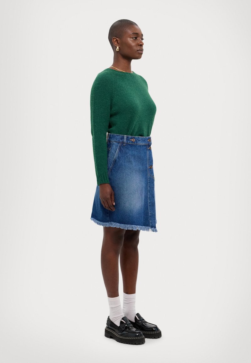 Weekend Max Mara STADIO - Minifalda - blu