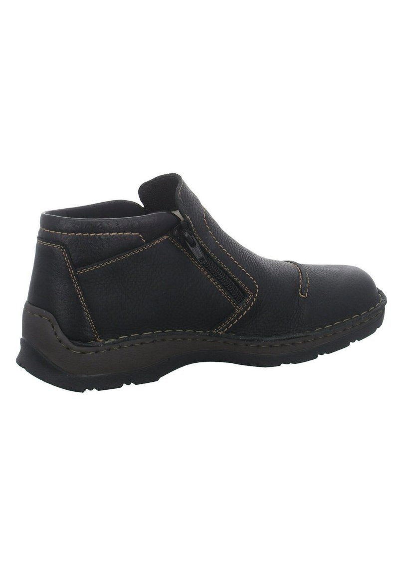 Herren Schnürboots | Rieker Stiefelette schwarz - BU82399 Herren Schnürboots | Rieker Stiefelette schwarz - BU82399