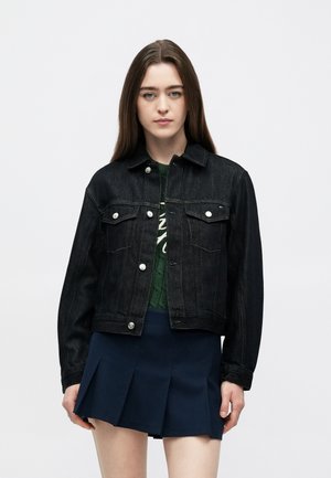 PURE PLEATED JACKET - Jachetă din denim - pure