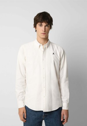 NEW OXFORD - Camisa - beige stripes