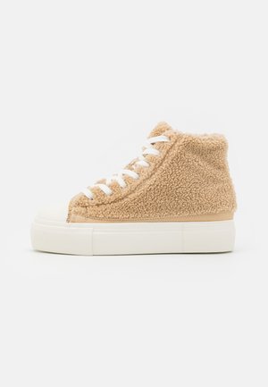 Even&Odd Magas szárú sneakerek - beige