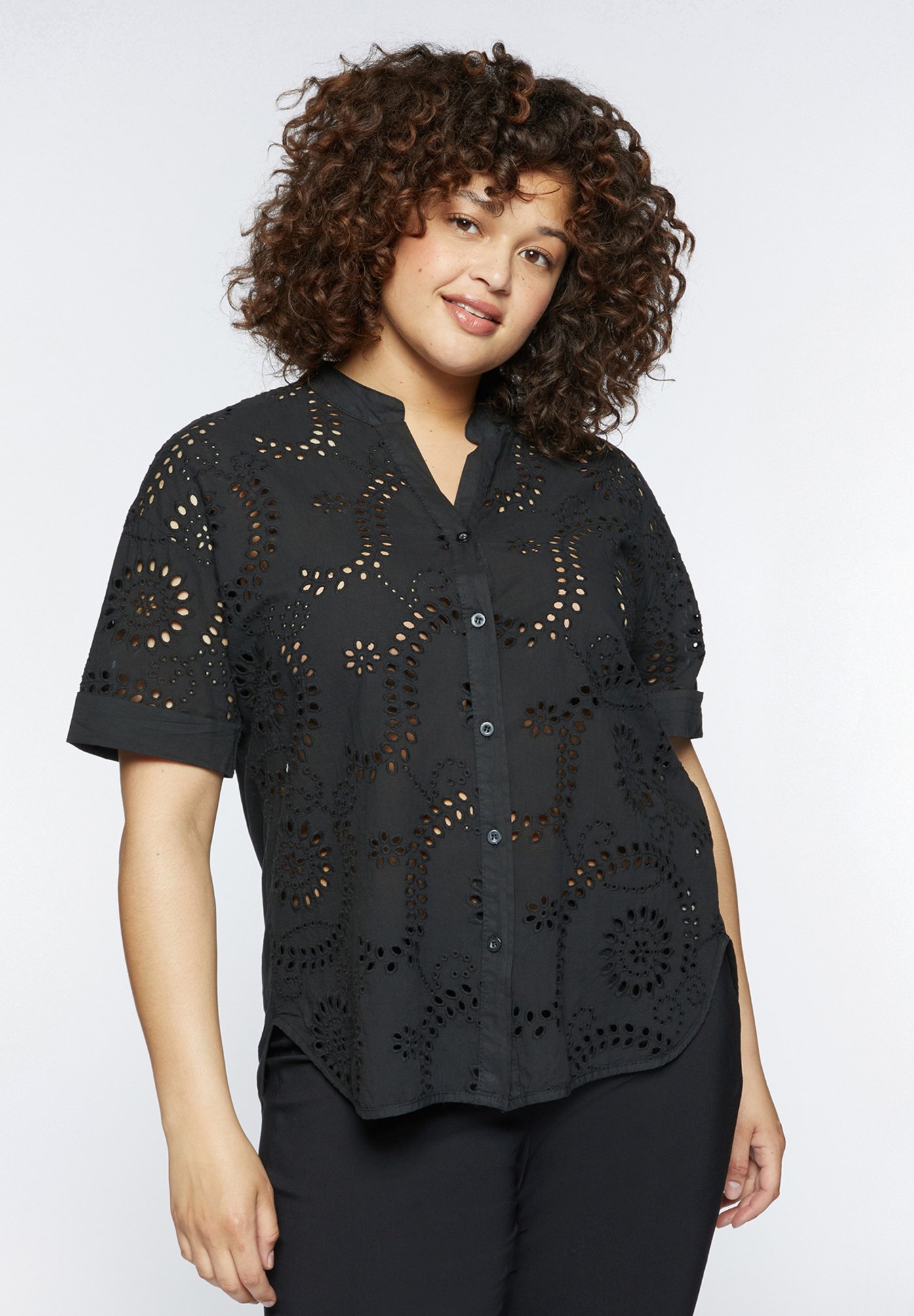 Dress Taglie Camicie Zalando Fiorella Rubino SANGALLO Camicia Nero