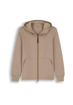 Boggi Milano, Sweater met rits - camel