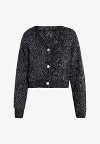 Unselected, schwarz melange silber