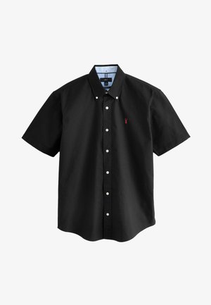 Next, REGULAR FIT - SHORT SLEEVE OXFORD - Camicia - black