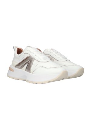 LAGE  - Sneakers laag - white light gold