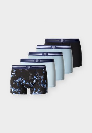 5 PACK - Kratke boksarice - light blue/black/blue