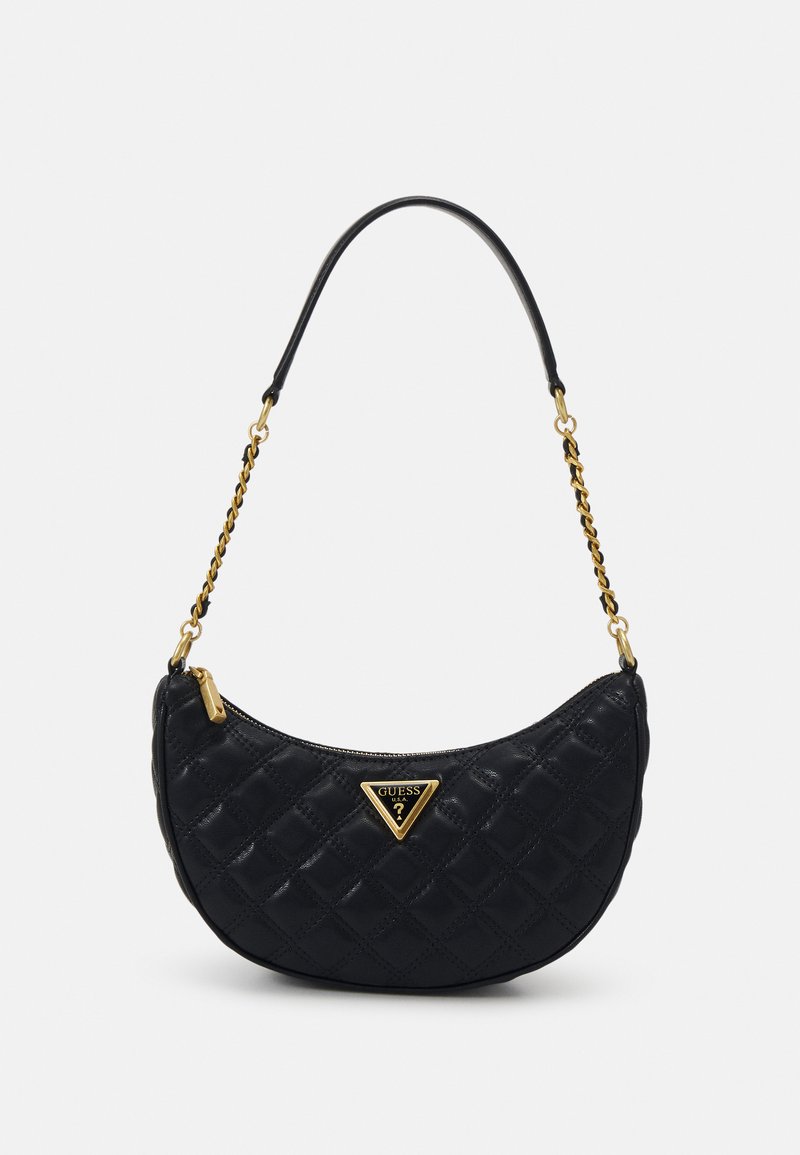 Guess GIULLY TOP ZIP SHOULDER - Handtas - black