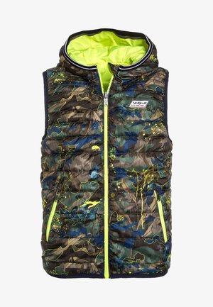 Vingino TREF - Waistcoat - neon yellow