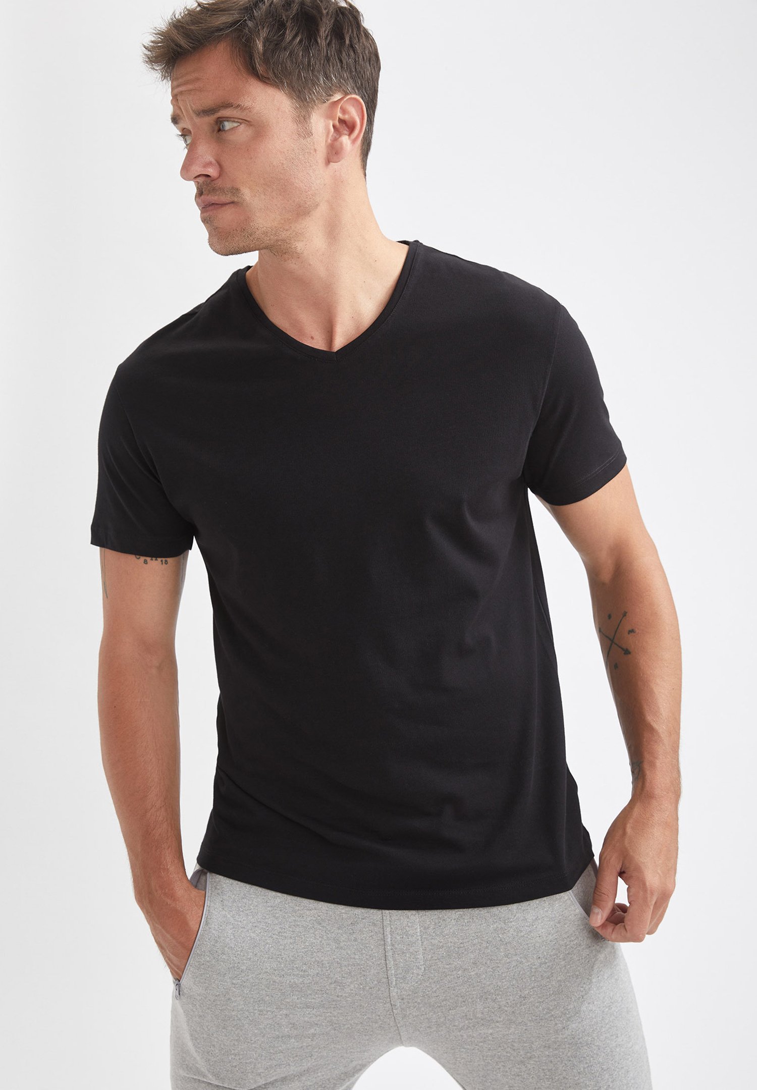 Herrer PACK OF 2 - T-shirts basic Herrer PACK OF 2 - T-shirts basic