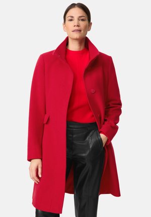 LANG MIT ANTEIL - Klassischer Mantel - lipstick