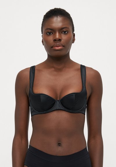 Agent Provocateur NIKITA BRA - Merevítős melltartó - black