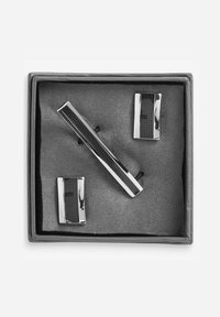 Next TEXTURED  SET - Manschettknapp - silver coloured