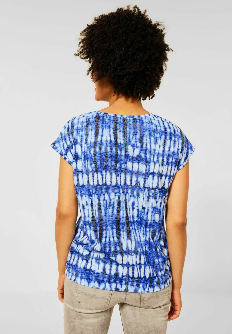Damen T-Shirts | Street One Bluse blau - XV27122 Damen T-Shirts | Street One Bluse blau - XV27122