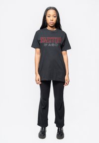 Paradiso Clothing LED ZEPPELIN LOGO AND SYMBOLS - Print T-shirt - black